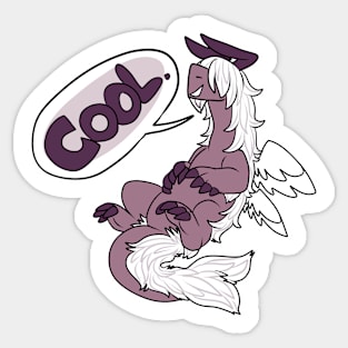 Cool. Dragon Sticker